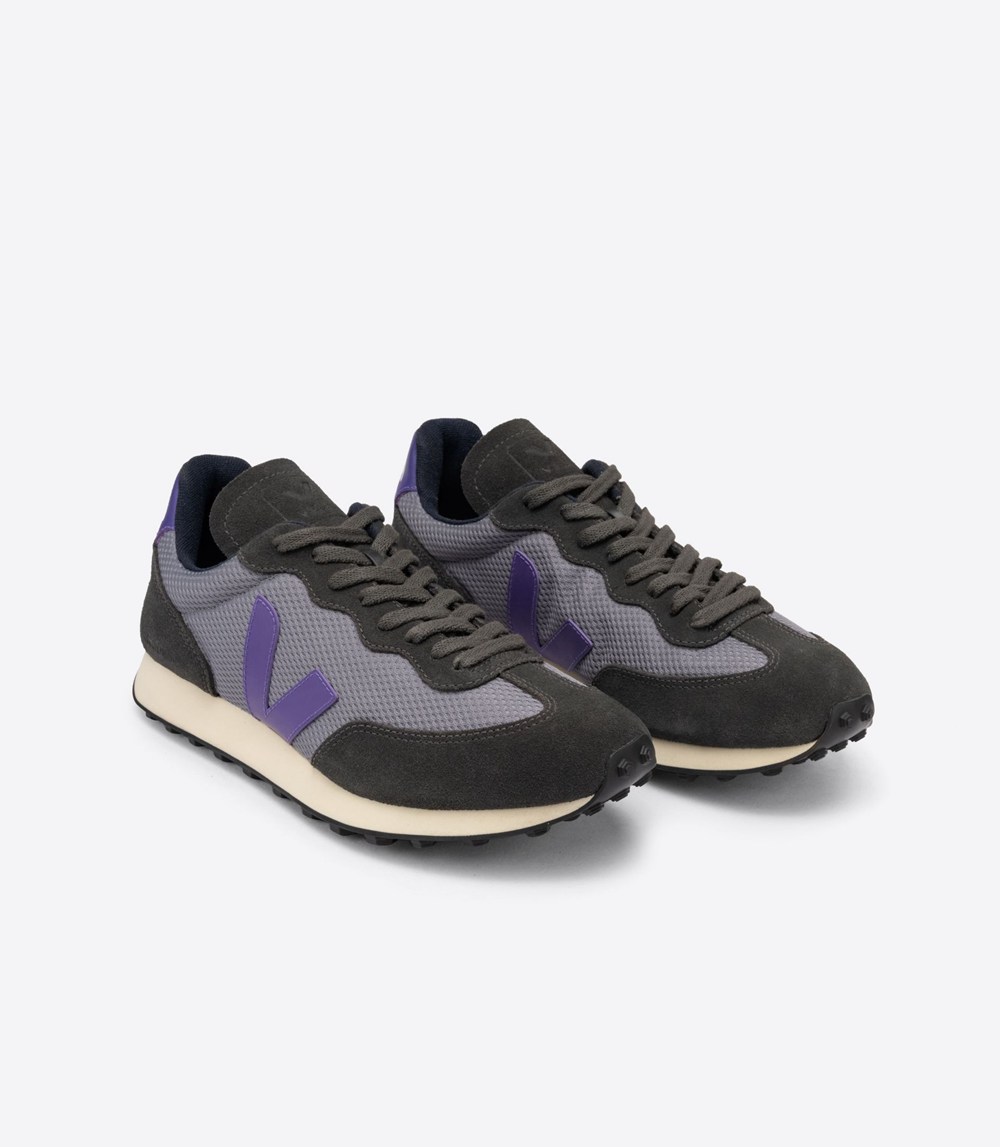 Veja Trainers Mens Purple/Black - Rio Branco Alveomesh - ZRPD-19076